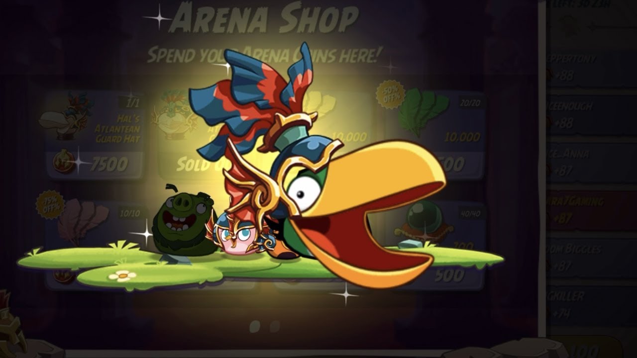 Hal's Atlantean Guard Hat | ANGRY BIRDS 2 THE ARENA STREAK 5 (JUL/15/2023)