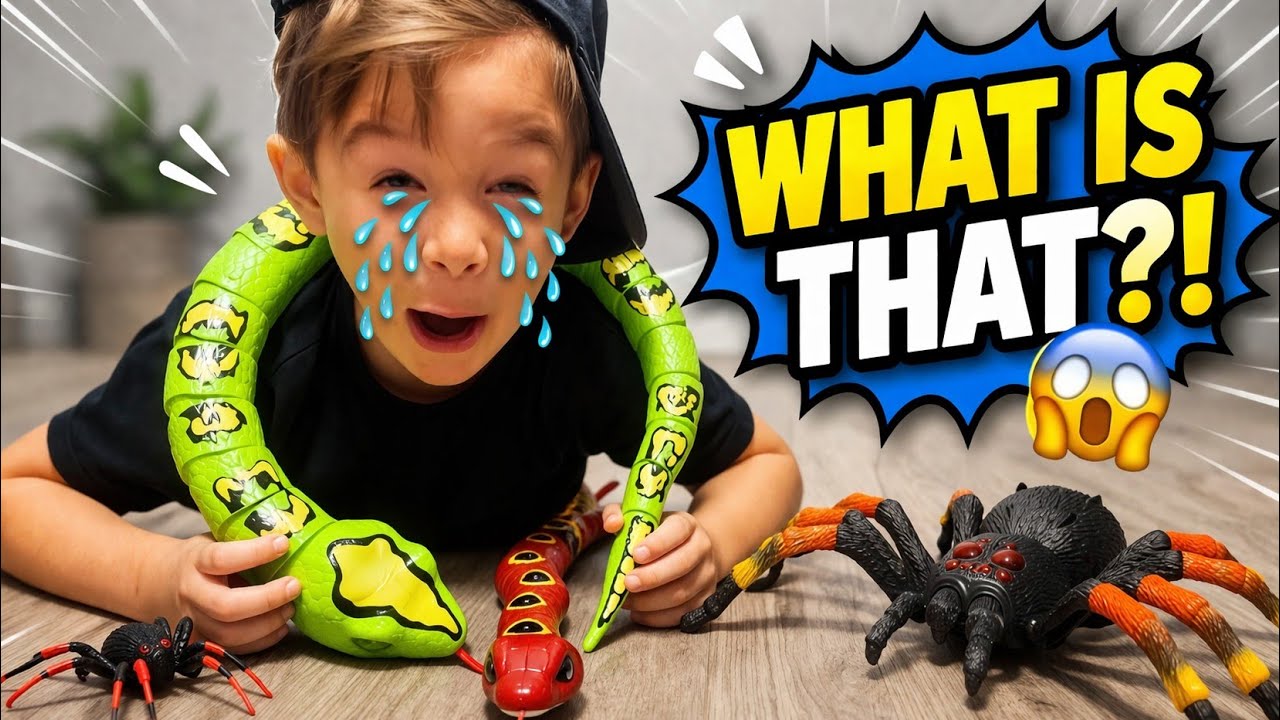 Creepy Crawlers Took Over My Room! A Toy Review Adventure