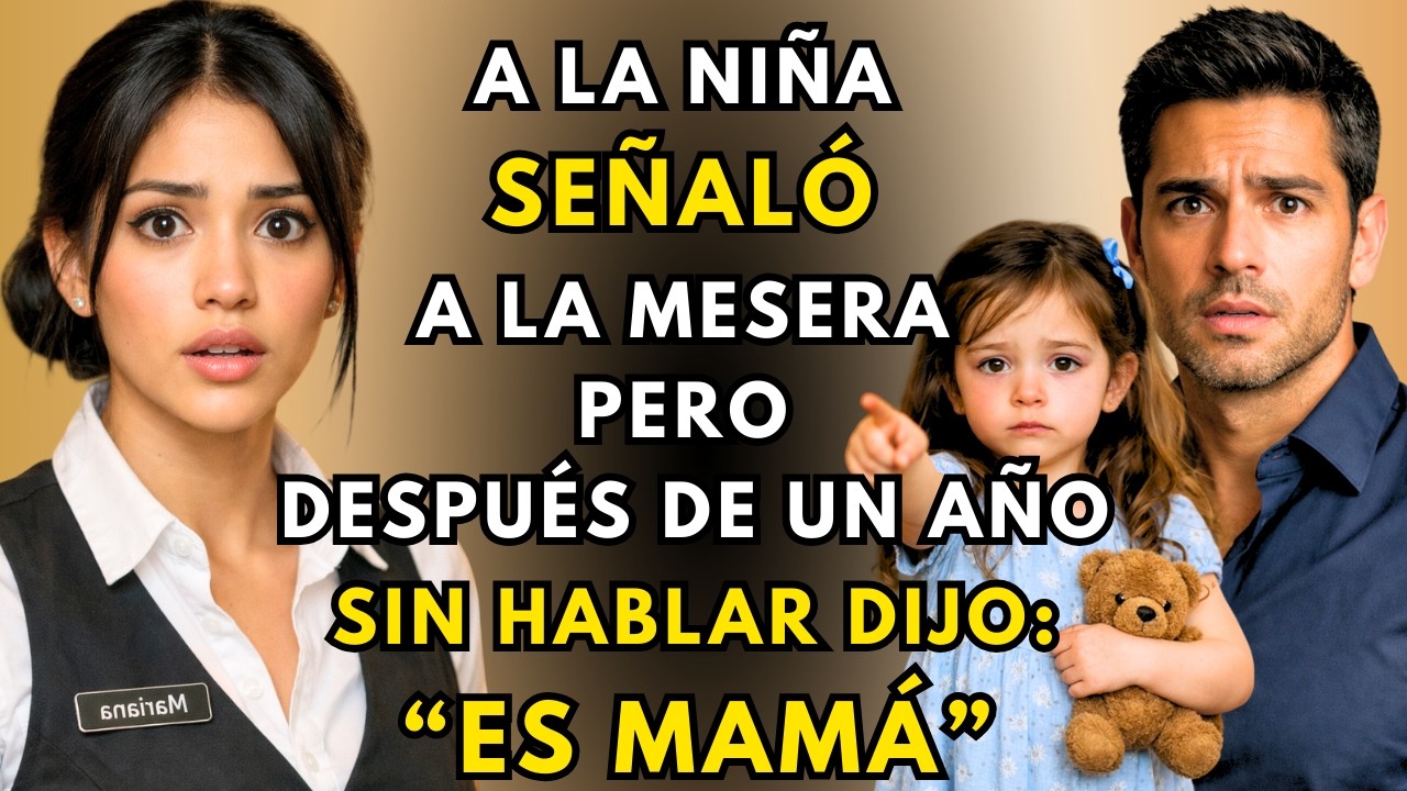 La HIJA DEL MILLONARIO estuvo UN AÑO SIN HABLAR tras PERDER a su MADRE, pero al ver a aquella MESERA