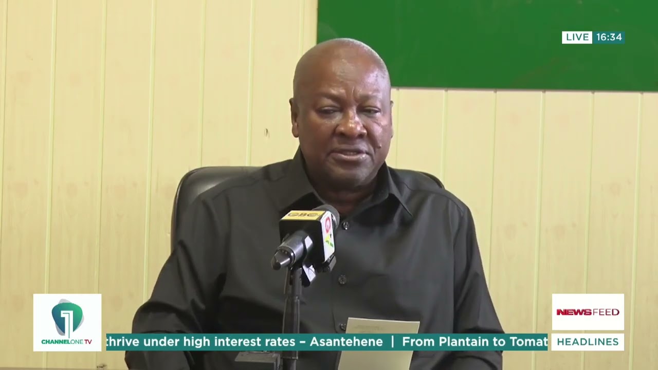 GBC Electricity Bills: President Mahama Assures of Plans to Resolve Power Debt | News Feed