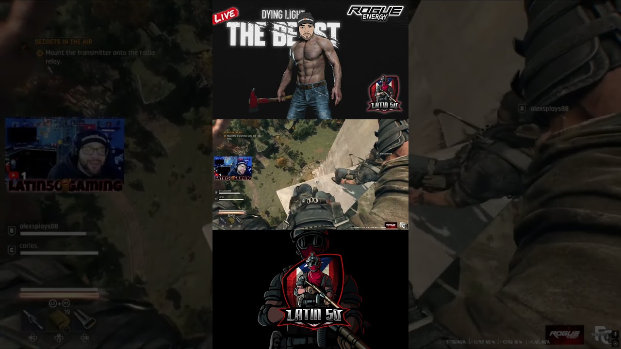Давайте прыгать вместе! Только цельтесь в кусты, лол!! #dyinglightthebeast #ytshorts #yt