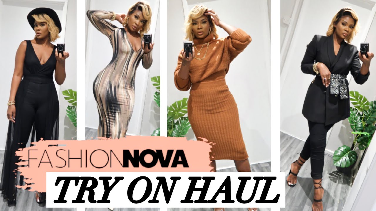FASHION NOVA TRY ON HAUL FALL 2020  | DYMUND