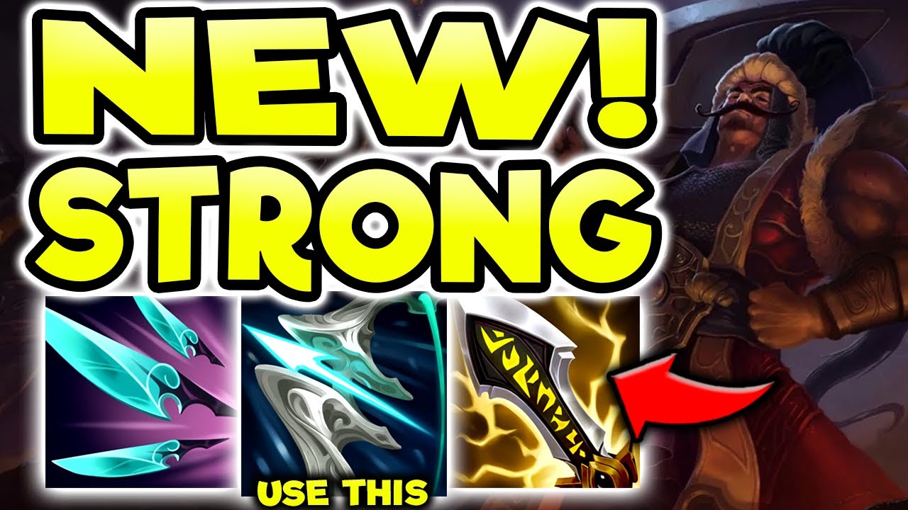 TRYNDAMERE TOP IS BACK!! YOUR NEW CHAMP TO HIGH-ELO! (BUFFED) - S12 Tryndamere TOP Gameplay Guide