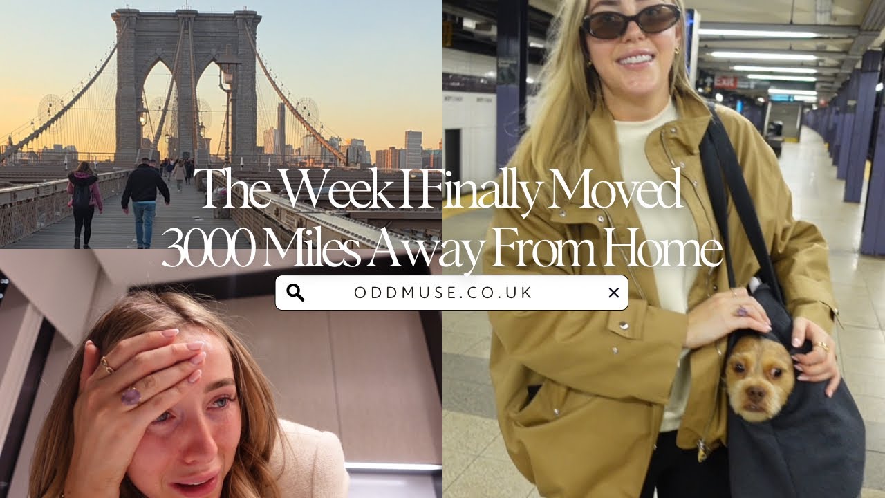 New York Chapter One: I Finally Moved 3000 Miles Away From Home | Weekly Vlog