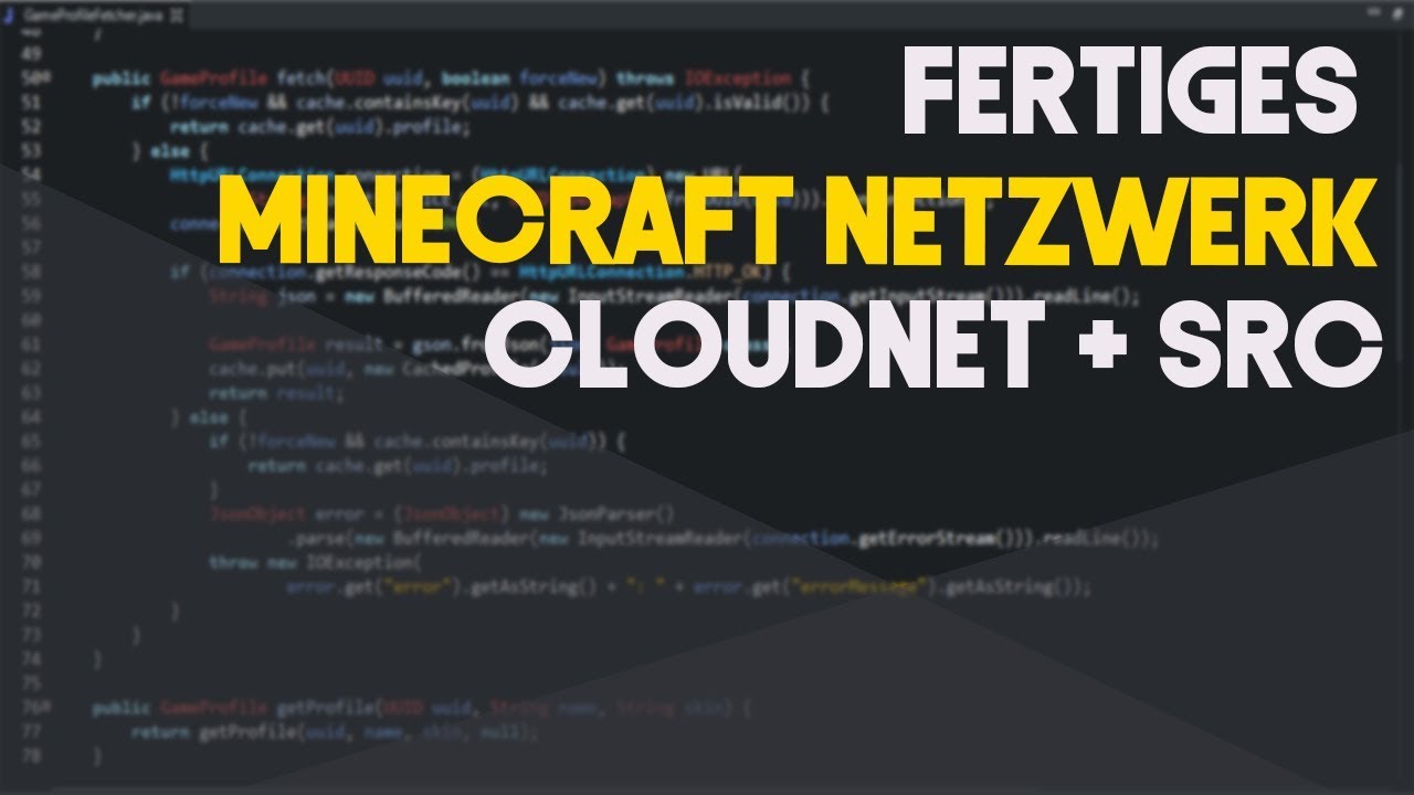 Komplettes fertiges Minecraft Netzwerk | CloudNet Support | + SourceCode