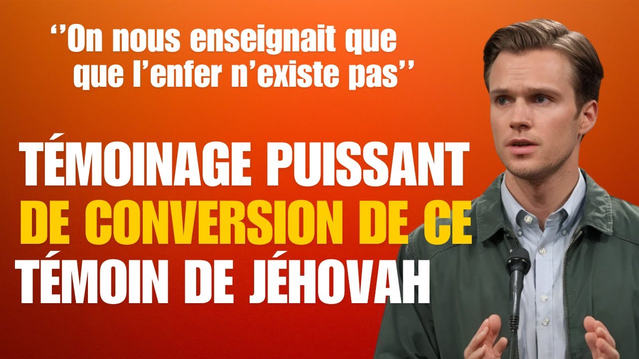 COMMENT CET EX-TEMOIN DE JEHOVAH s'est CONVERTI / Témoignage chrétien sur le salut de jesus