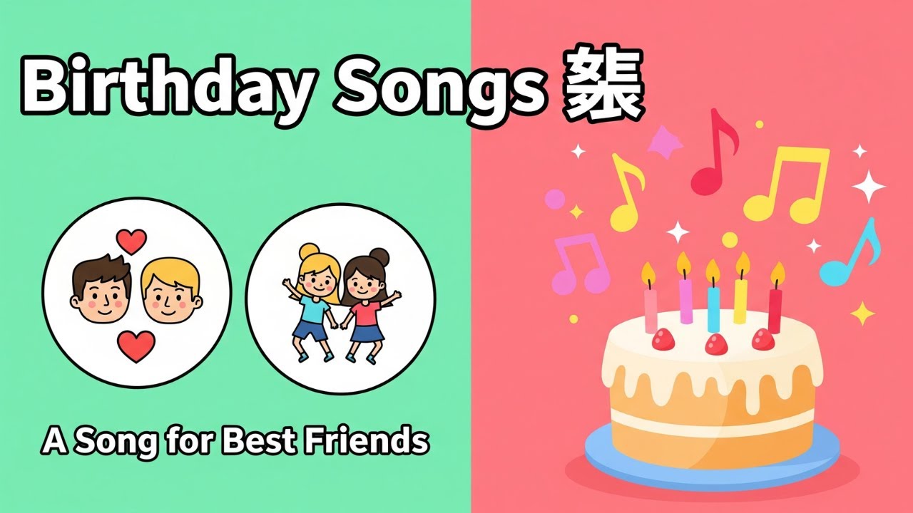 Birthday Songs for Best Friend – Full Album (English Playlist)
