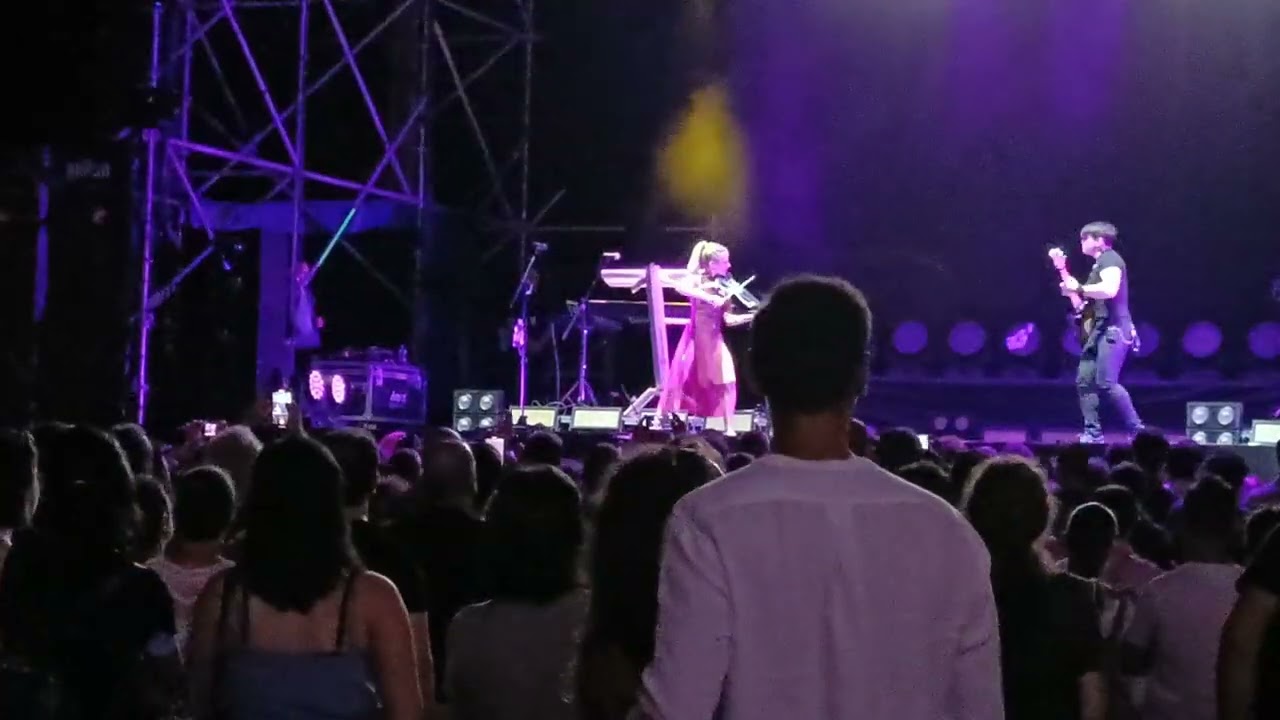 Lindsey Stirling _ Kashmir (Led Zeppelin cover) _ Ippodromo Capannelle (Rock in Roma 23) _ 11.JUL.23