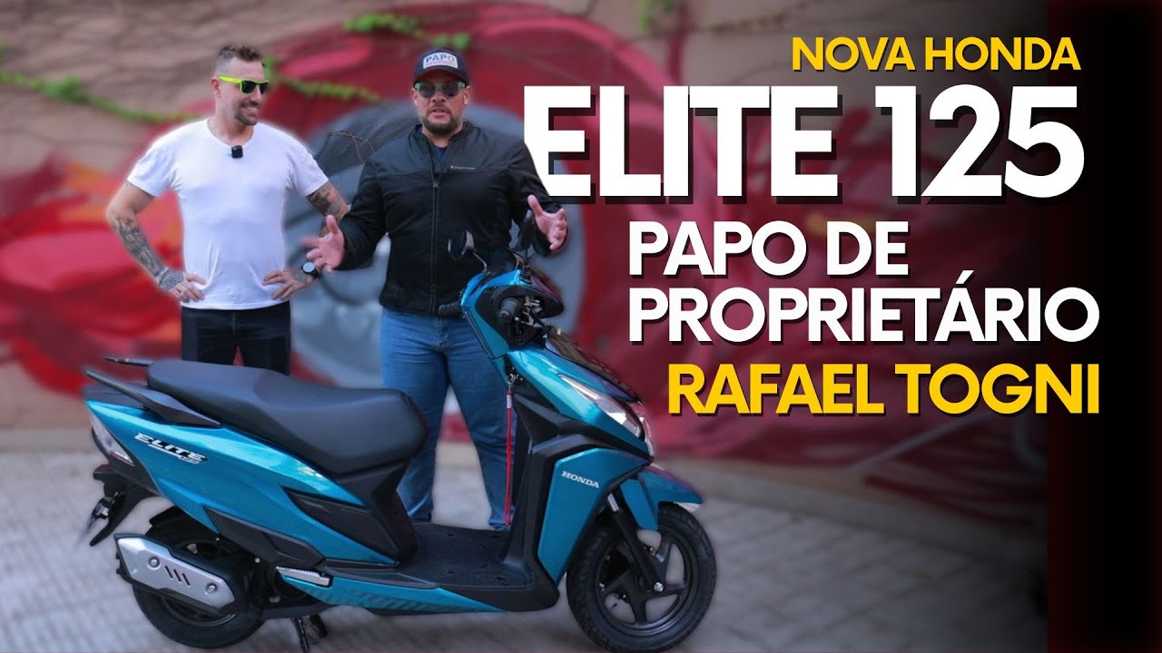 Papo de Proprietário - Honda Elite 125 2025 será que as mudanças agradaram? | Com Rafael Togni