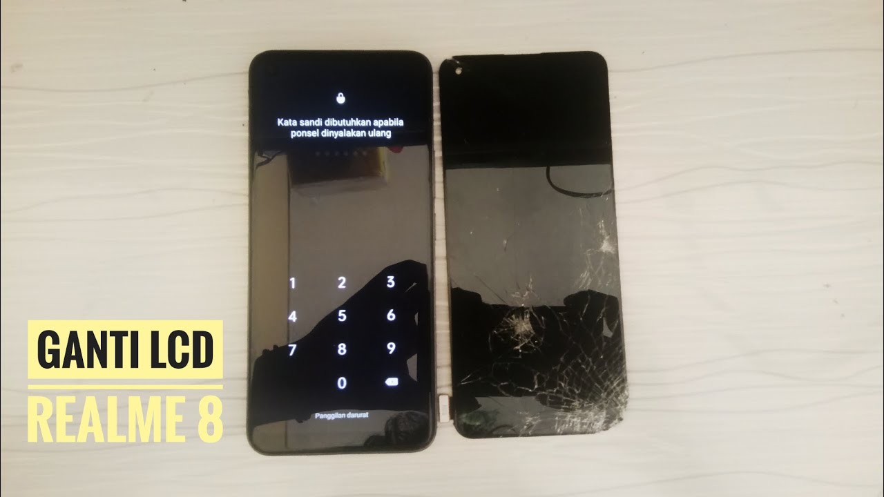 Ganti LCD Realme 8