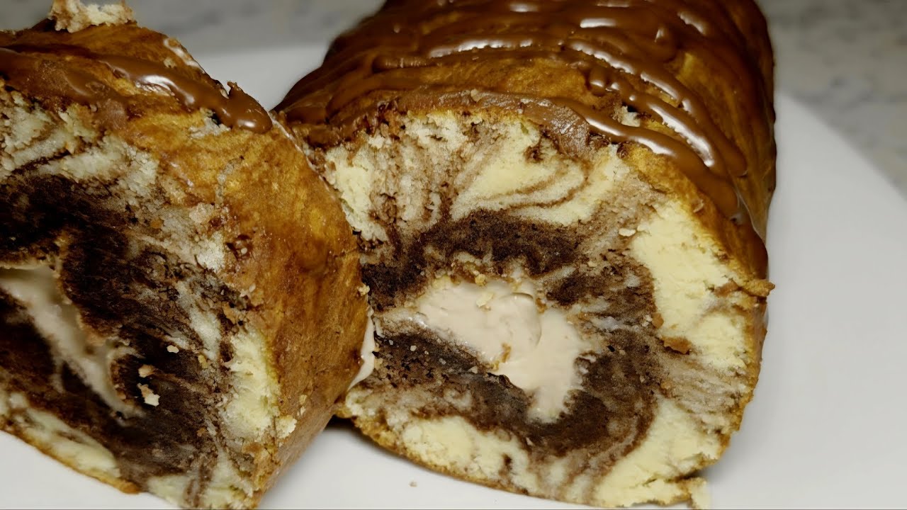 The most delicious and fastest TORNADO Chocolate roll recipe! Melts in your mouth! Chocolate Cake! 