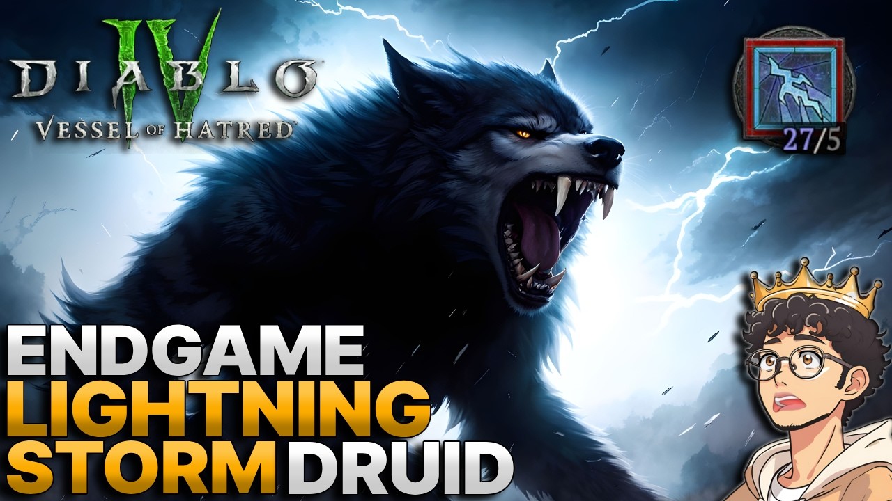 ULTIMATE LIGHTNING STORM!⚡Diablo 4 Season 6 Endgame Druid Build Guide