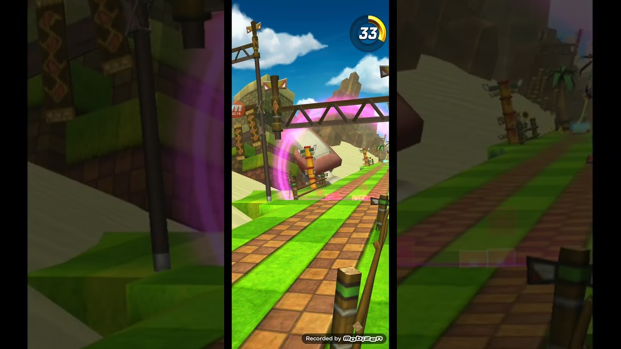 Jogando sonic forces
