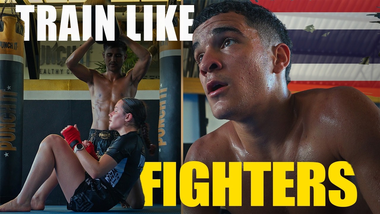 Train Like Fighters – A Day with Fighter Couple Kim & Gustavo at Punch it Muay Thai Gym in Koh Samui
