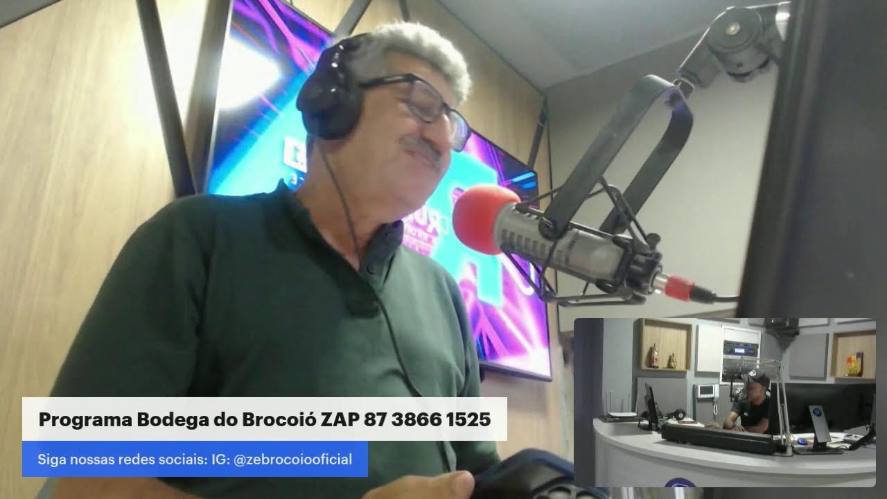AO VIVO: Programa Bodega do Brocoió