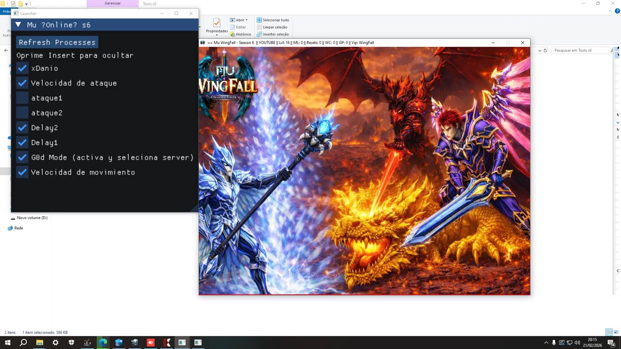 WING FALL MU / SPEED HACKER 2026 BYPASS ANT HACKER XOR
