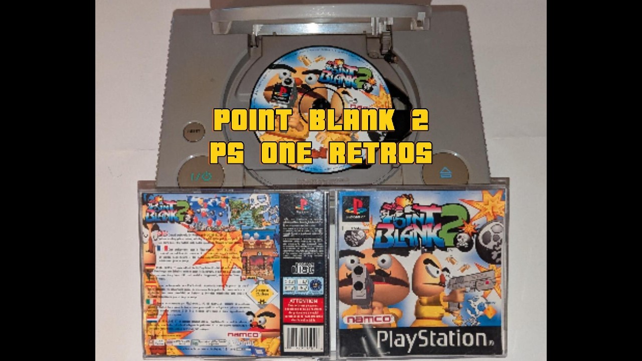 POINT BLANK 2 ON PS1 RETRO REVISIT GAMEPLAY WITH COMMENTARY PLAYSTATION ONE SHOOT EM UP GAME PS ONE