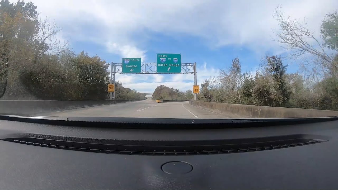 New Orleans, Louisiana to Jackson, Mississippi - Interstate 55