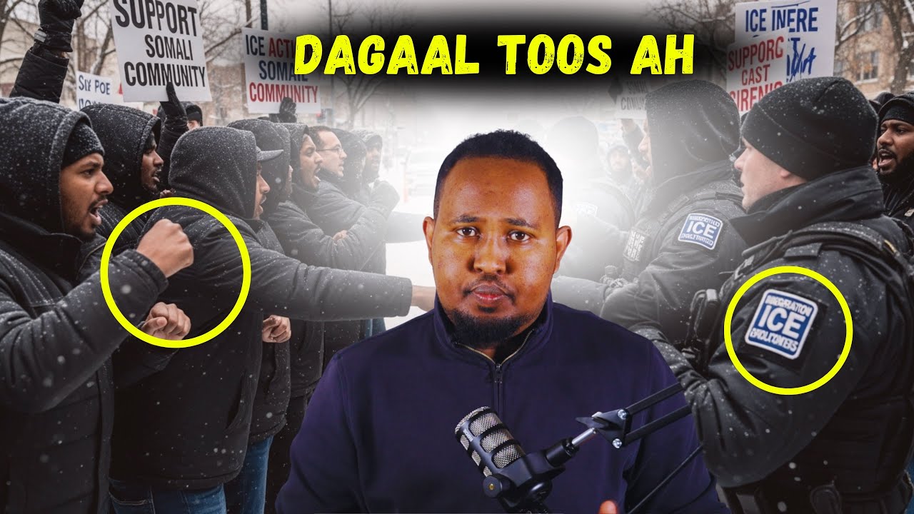 DEG DEG: Koox Somali ah oo ciidanka ICE Cayrsaday: Baqdin ICE so wajahday & Xaalada oo halis ah!!