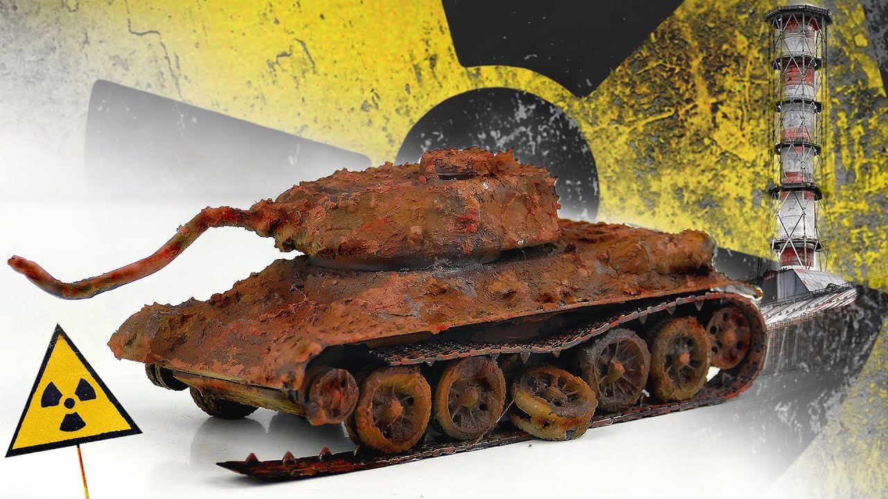 Restoration Chernobyl Tank T34-85 Abandoned USSR Tank