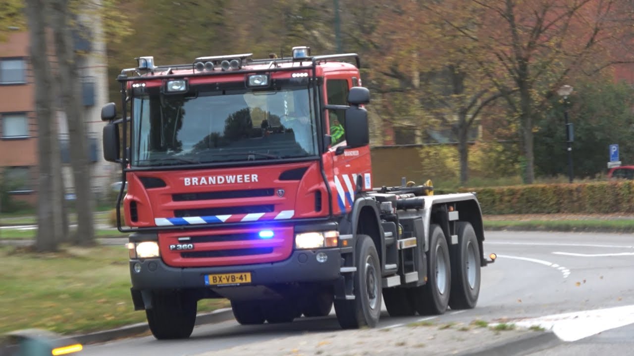 (Opkomst en Uitruk! + HA komt met spoed terug!) Brandweer Leusden en Ambulances met spoed!