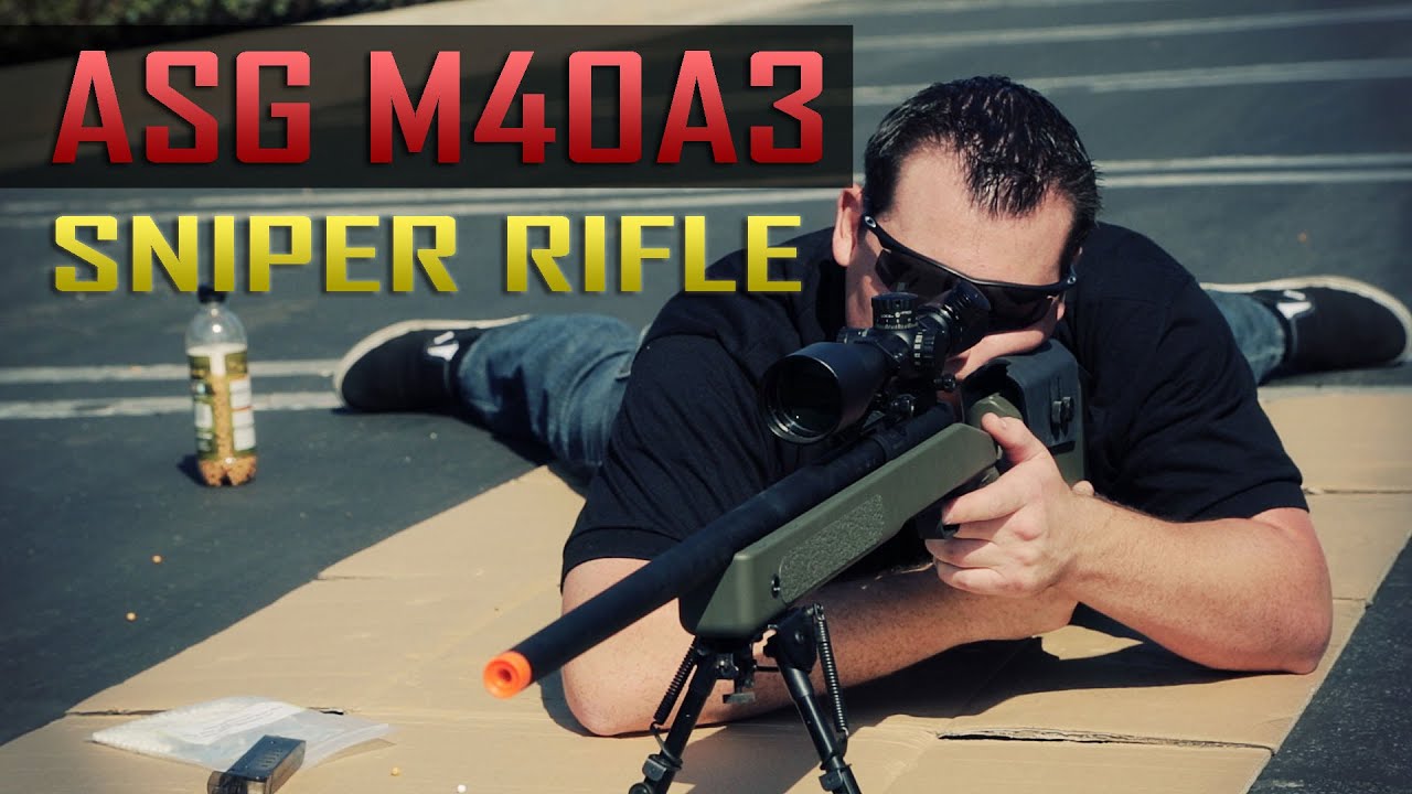 U.S. Marine Corps Sniper Rifle - ASG M40A3 by VFC - Airsoft GI