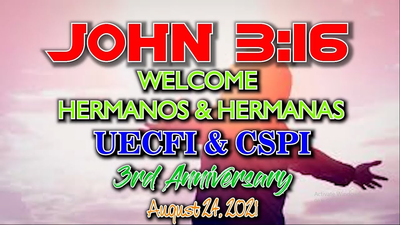 John 3:16 Group - 3rd Anniversary Video