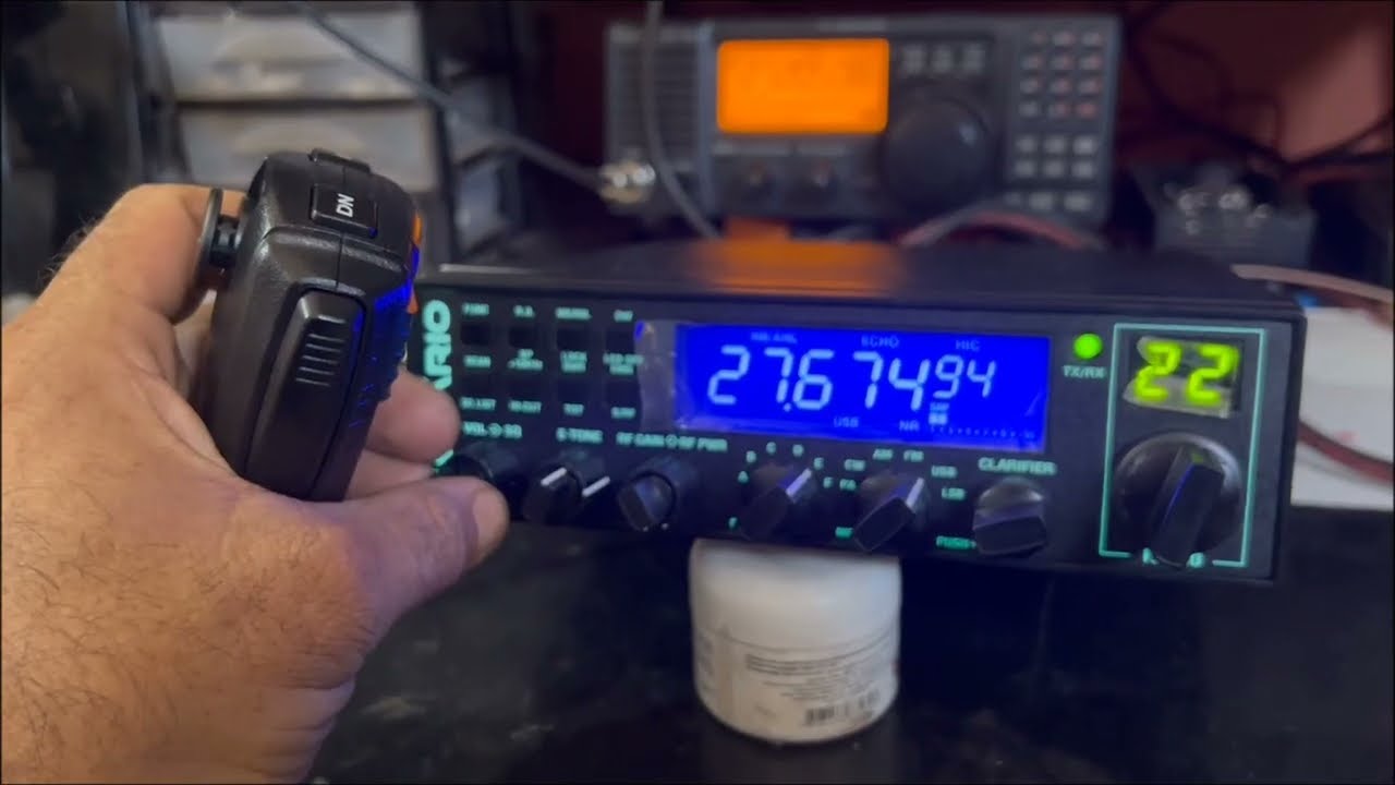 (16)997209499) Aquário rp80 v15 adaptado com PTT rp40 110 watts rádio do José Ferreira 