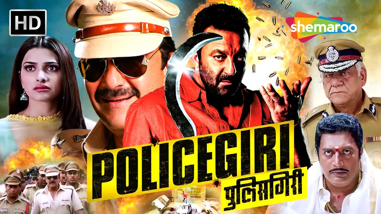 Sanjay Dutt's POLICEGIRI - BEST Action Blockbuster - Prakash Raj, Prachi Desai, Om Puri (Full Film)