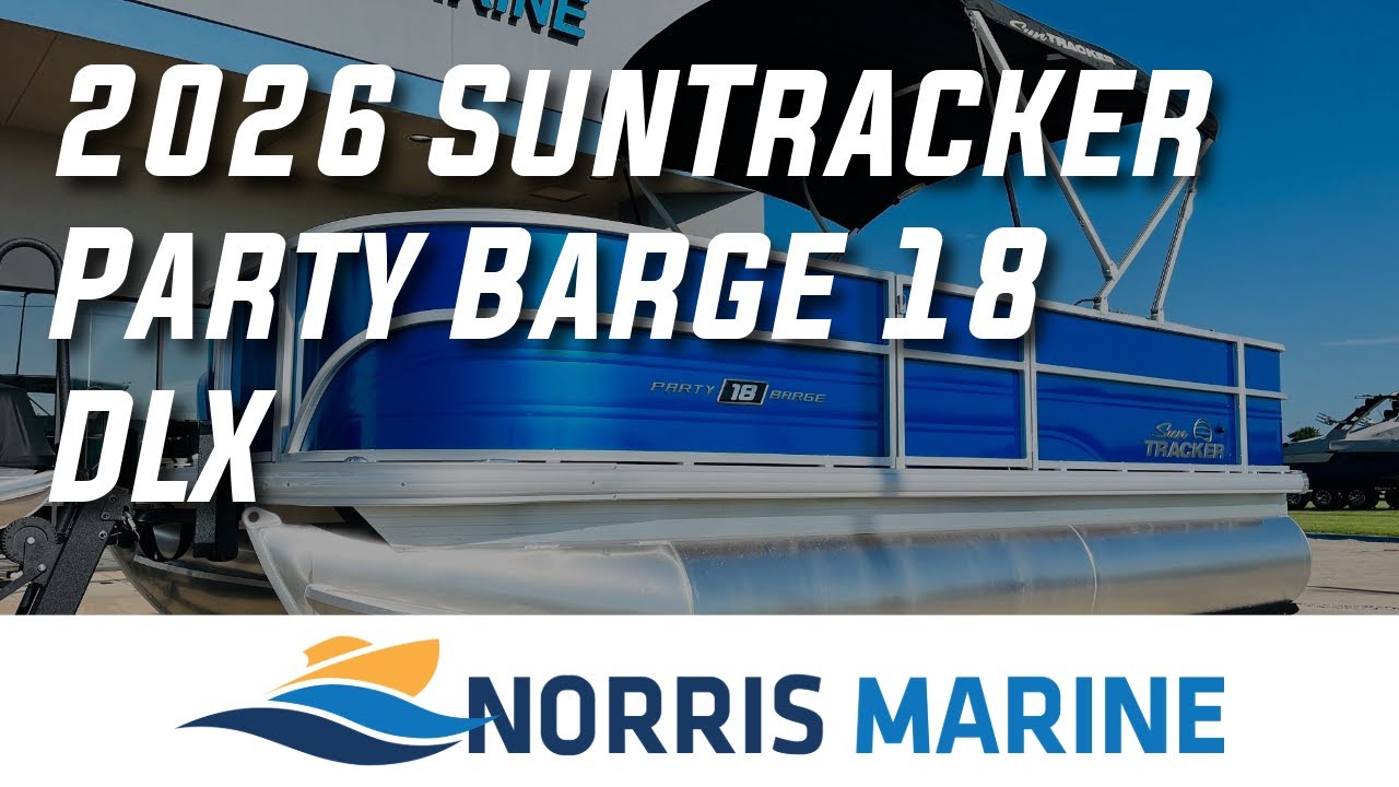 New 2026 Sun Tracker Party Barge 18 DLX 20 ft Pontoon Boat For Sale In Norman, OK: Walkthrough