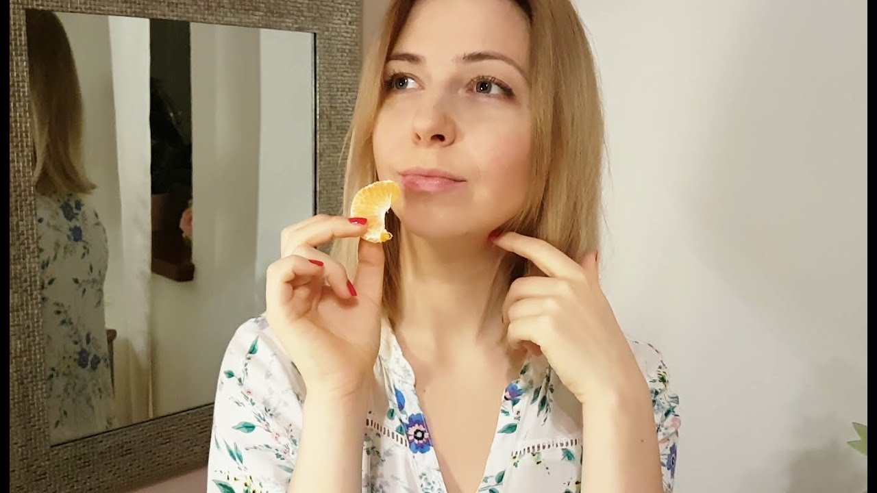ASMR ★ PO POLSKU Dźwięki Ust, Jedzenia, Szepty (SK, Sk, TK Tk, Stipple, stipple, Eating)