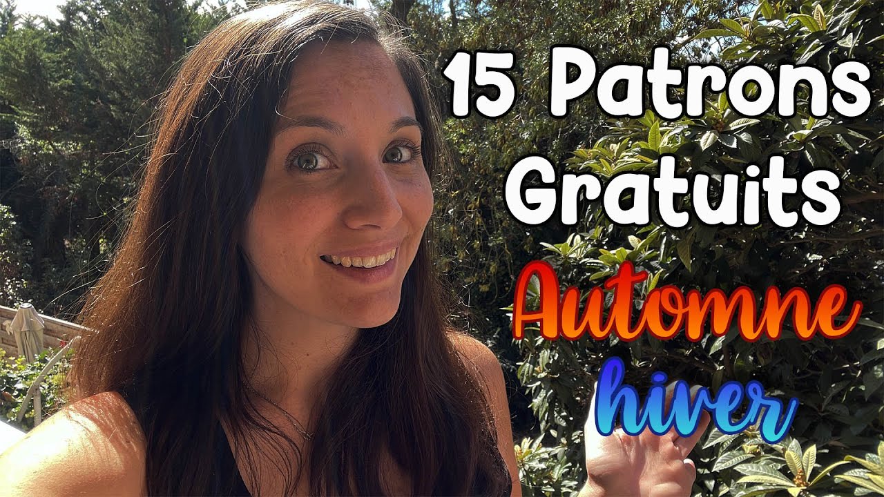 15 PATRONS COUTURE GRATUITS D'AUTOMNE HIVER