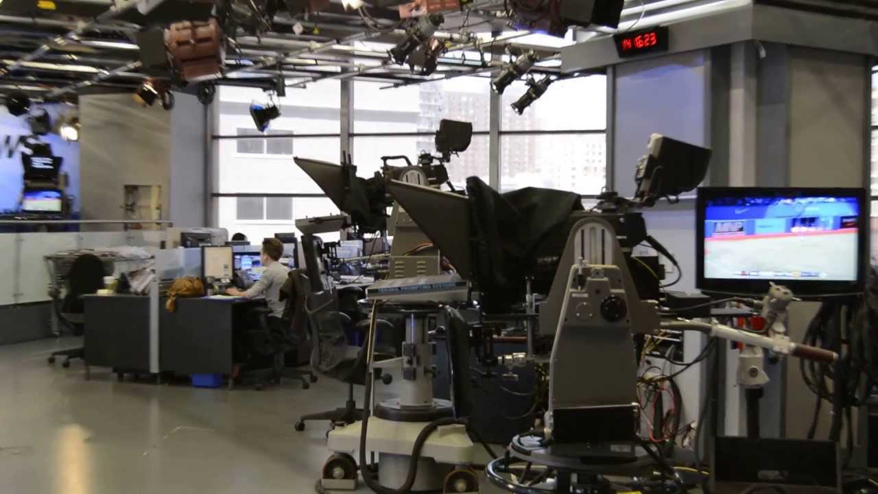 HD Live Studio Control Newsroom Background Backdrop 30 seconds (Free)
