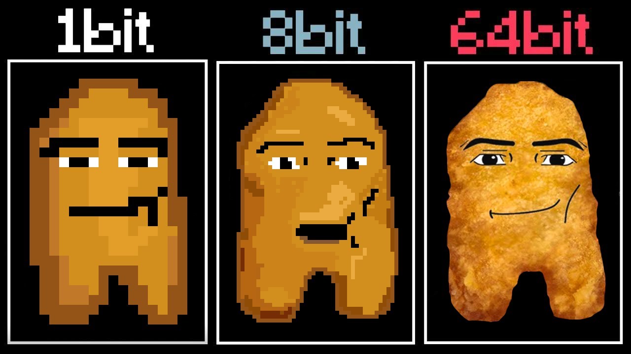 Gegagedigedagedago 8bit 16bit 32 bit 64 bit