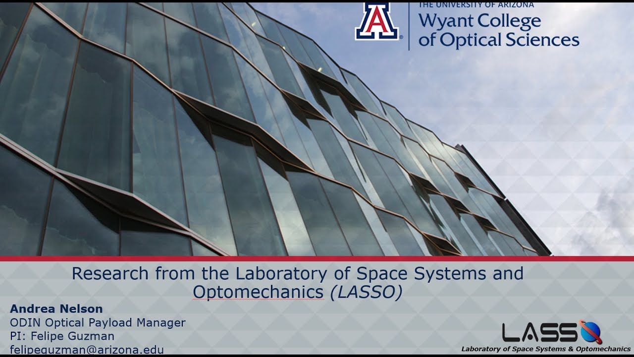 UASI Symposium 2025 Andrea Nelson Research from Laboratory of Space Systems and Optomechanics(LASSO)
