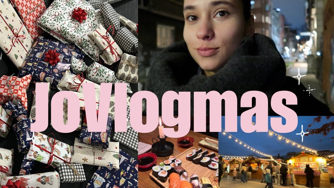 Влог през Vlogmas season | коледни базари, храна, подаръци....