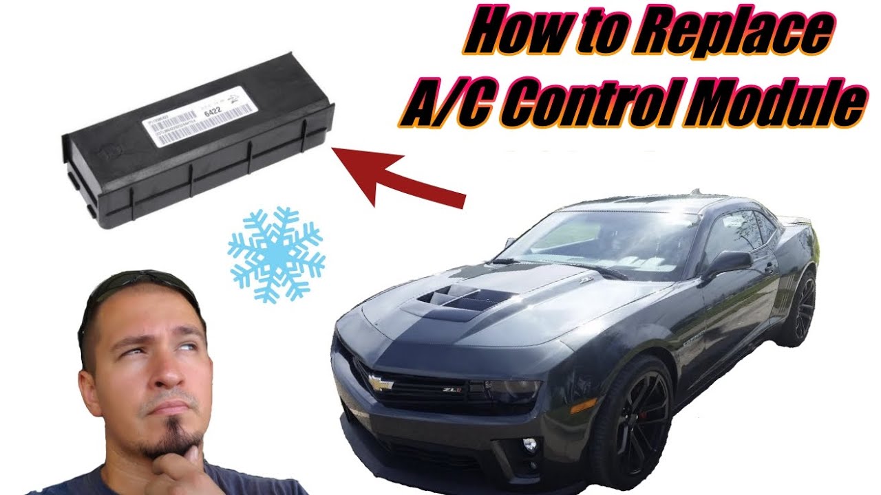 Не работает кондиционер на Camaro 2010-2015? Как заменить блок управления кондиционером?