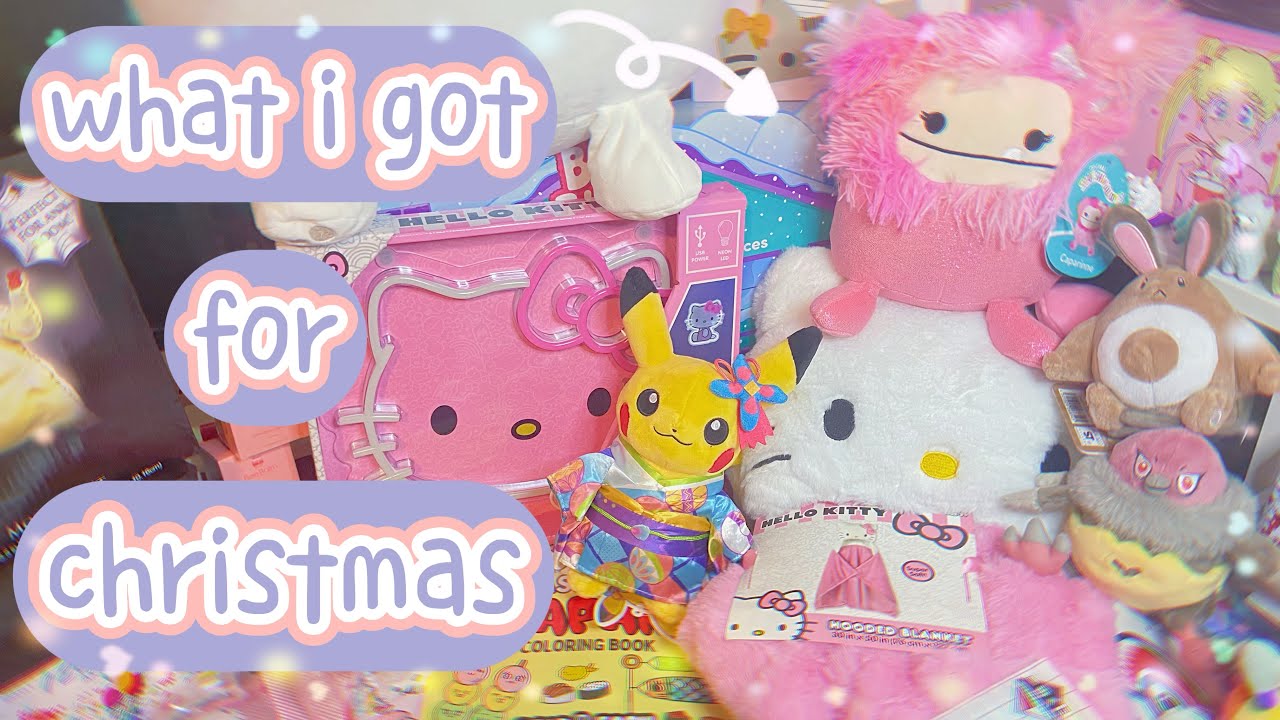 what i got for christmas pt 1 | kawaii plushies, pokemon + more  #pokemon #whatigotforchristmas