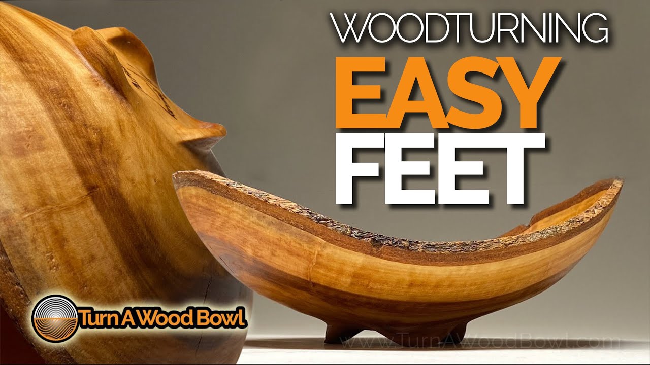 Easy Feet Точение деревянной чаши