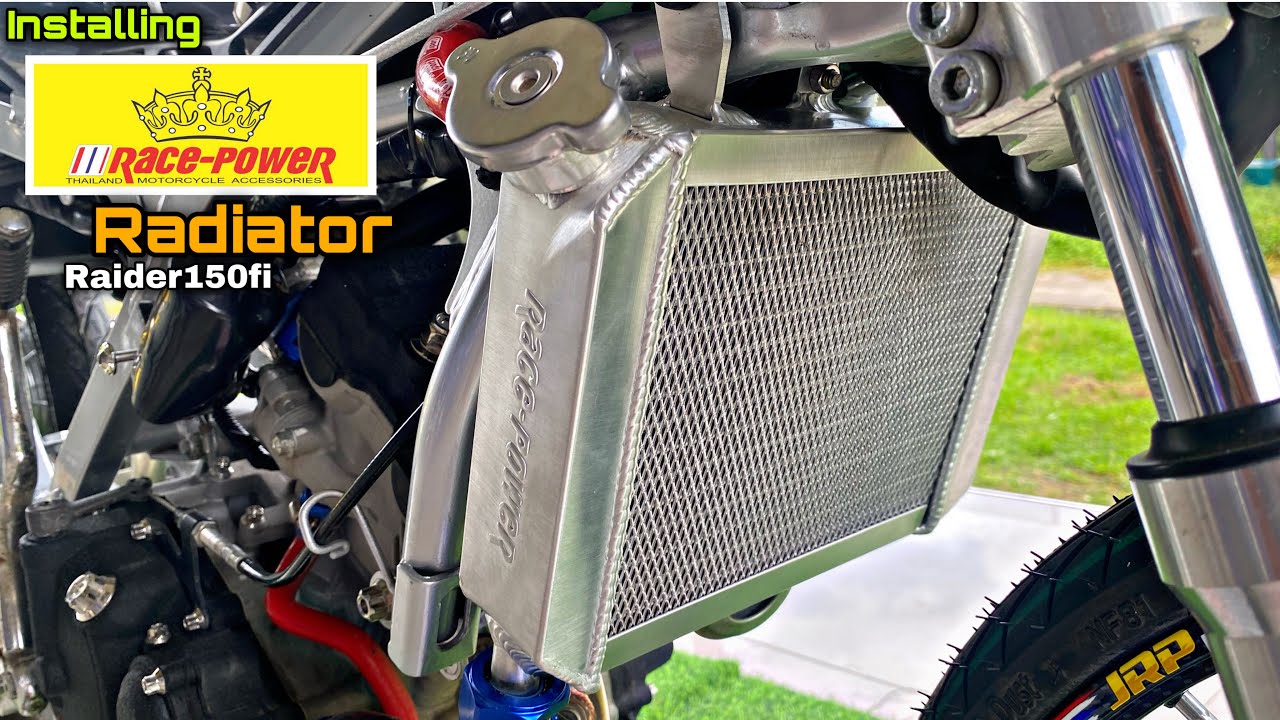 Installing RacePower Radiator | Raider150FI | Andreu Cabagyo
