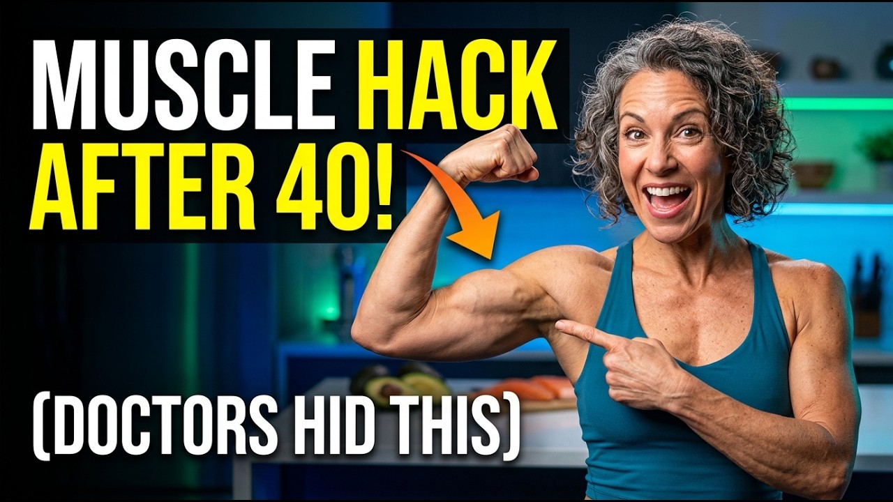 5 Foods You Must Eat After 40 to Reverse Muscle Aging (Doctors Won’t Tell You This