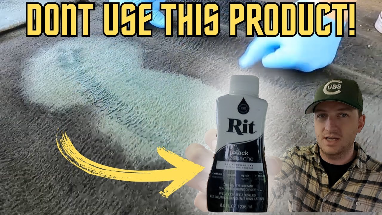 How to dye your cars carpet the RIGHT way | I ruined my cars carpet