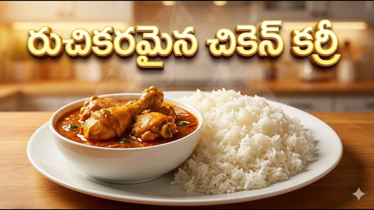 స్పెషల్ చికెన్ కర్రీ ఇలా చేస్తే రుచి అదిరిపోతుంది 🔥   Andhra Style Chicken Curry Telugu