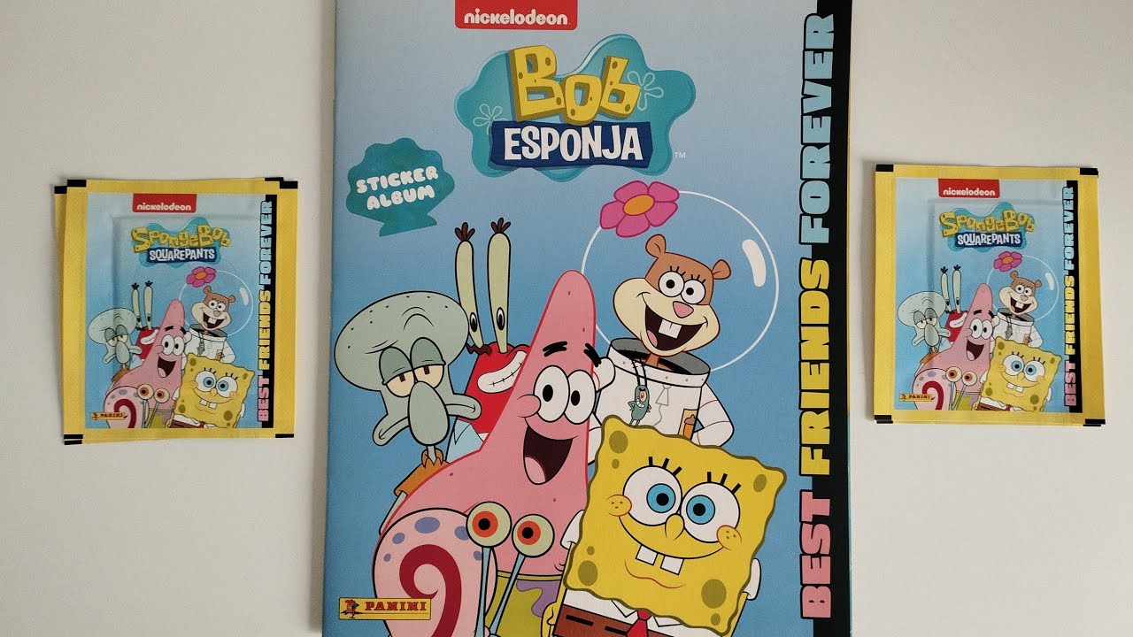 LAS COLECCIONES DEL OCIOSO 153: PANINI BOB ESPONJA NUEVO ALBUM Y SOBRES!! EN UNA PIÑA DEBAJO DEL MAR