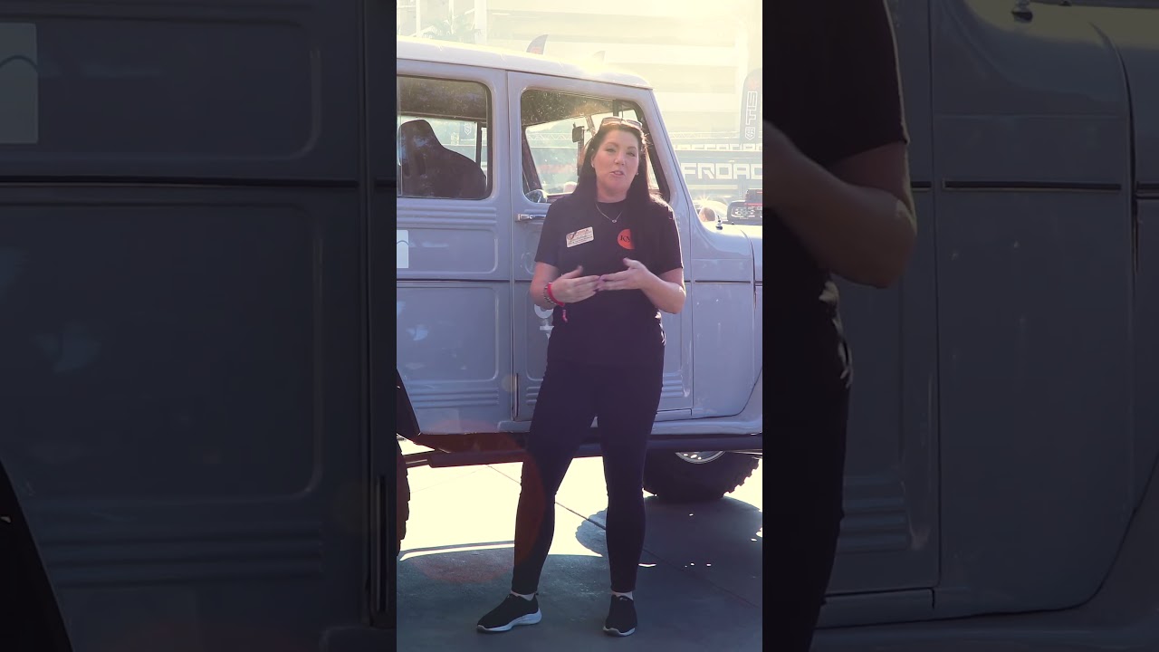 1960s Willys Wagon at SEMA 2025 with 