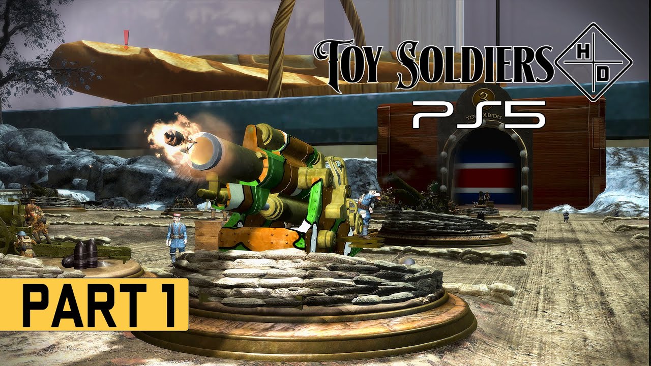 Toy Soldiers HD PS5 Walkthrough Gameplay Part 1 The Great War Begins (No Commentary)