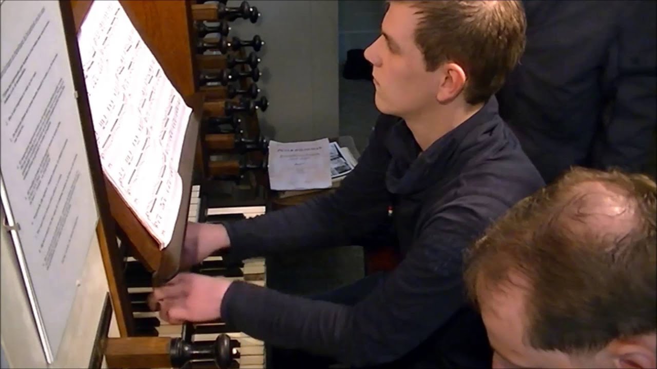 Kees Andriesse speelt de Toccata uit 5e symphonie van Widor