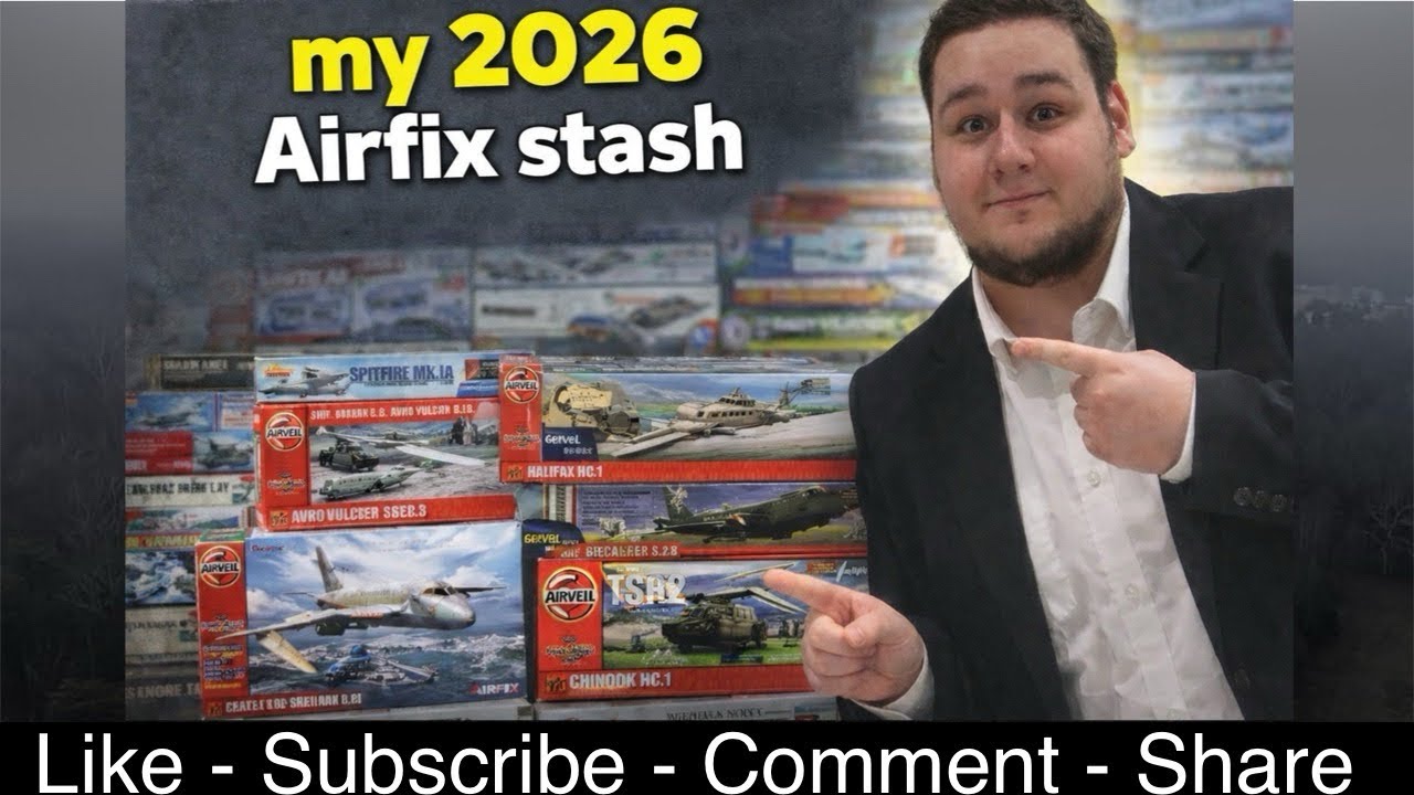 My 2026 Airfix Stash | Every Kit I Plan to Build