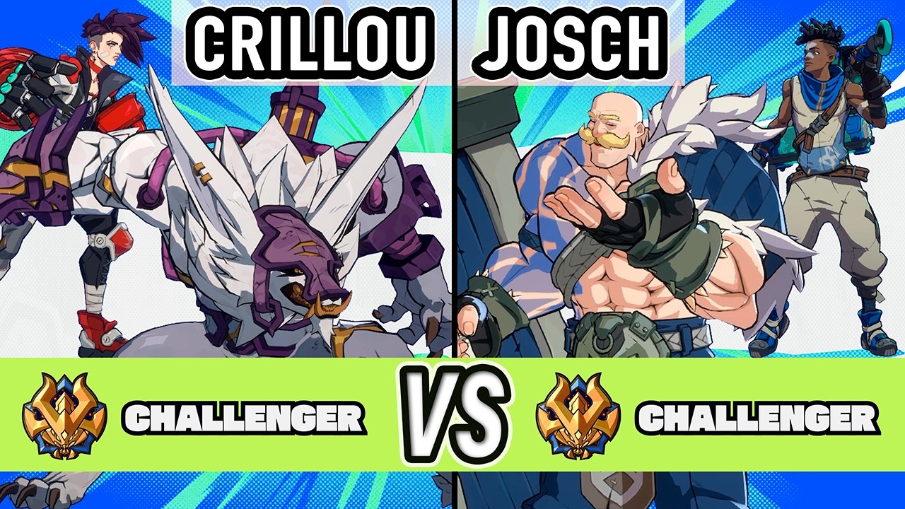 2XKO ▰ Crillou (Warwick / Vi) vs Josch (Braum / Ekko) ▰ High Level Gameplay