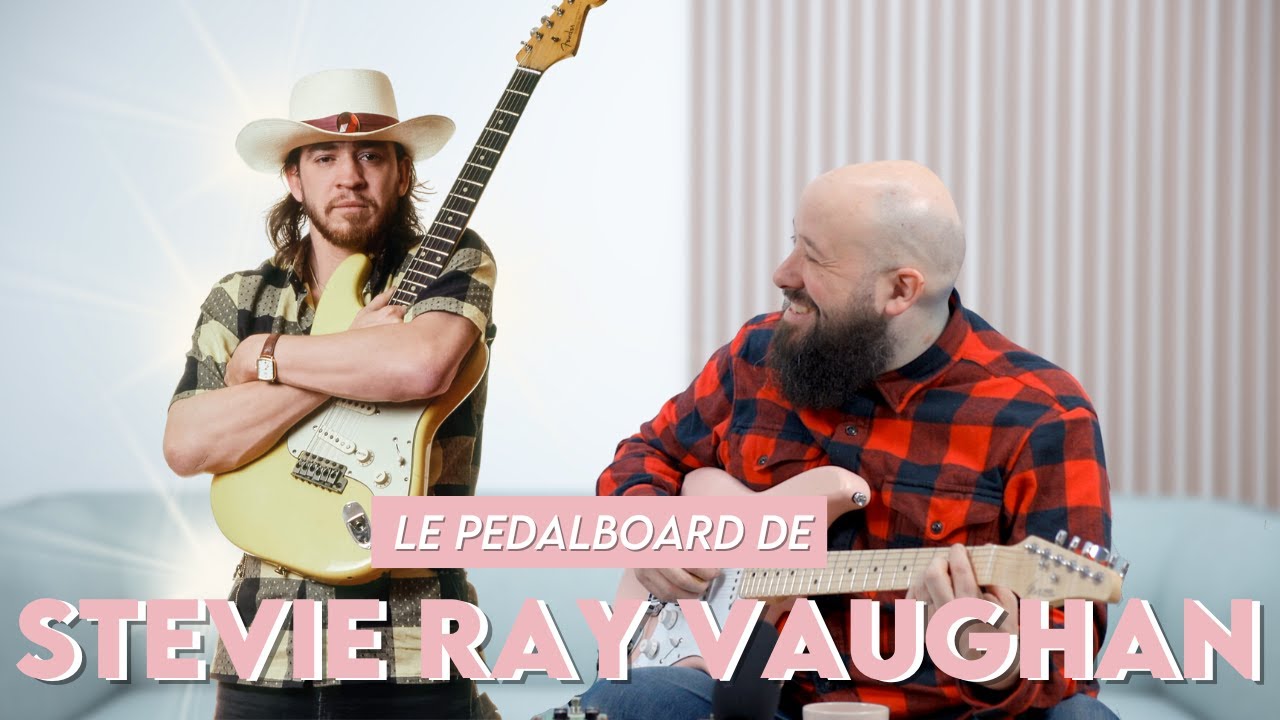 Un pedalboard à la STEVIE RAY VAUGHAN